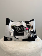 B&W TOTE BAG