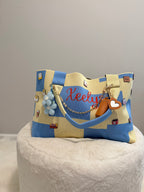 B YELLOW TOTE BAG