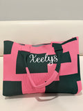 B PINK TOTE BAG